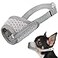Mayerzon Dog Muzzle Puppy Soft Mesh Muzzle for Small Medium Large Dogs Chihuahua Poodles Beagle Dachshund Corgis Labrador for Biting Chewing Grooming that Allows Panting DrinkingXXS Grey