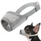 Mayerzon Dog Muzzle Puppy Soft Mesh Muzzle for Small Medium Large Dogs Chihuahua Poodles Beagle Dachshund Corgis Labrador for Biting Chewing Grooming that Allows Panting DrinkingXXS Grey