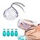 Augegel Cat Muzzle for Grooming Cat Mouth Cover with Adjustable Hood Breathable Anti Bite Air Muzzles Claw Covers for Grooming Silicone AntiScratch Boots Paw Protector for Bathing Shaving