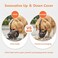 Ownpets Dog Muzzle Adjustable Dog Basket Muzzle with Movable Cover to Prevent Biting Chewing Licking Air Mesh Drinkable for Large Aggressive Dogs XL