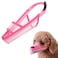 Crazy Felix Nylon Dog Muzzle for Small Medium Large Dogs Dachshund Beagle Poodle Labrador Air Mesh Breathable and Drinkable Pet Mouth Guard for AntiBiting Chewing ScavengingXS Pink