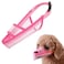 Crazy Felix Nylon Dog Muzzle for Small Medium Large Dogs Dachshund Beagle Poodle Labrador Air Mesh Breathable and Drinkable Pet Mouth Guard for AntiBiting Chewing ScavengingXS Pink