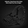 OOPSDOGGY Pitbull Dog Muzzle Reflective Metal Mask Secure Wire Basket Muzzles for Large Sized Dogs Amstaff Soft Cage to Prevent Biting Chewing with Adjustable Nylon Straps Black Pitbull