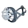 Baskerville INVISA Basket Dog Muzzle Patented Humane Design with Facial Visibility Padded Nose Band Dog can Pant and Drink Prevents Biting and Scavenging Muzzle for Small Dogs Size 1