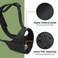 Mayerzon Pitbull Muzzle Soft Dog Muzzle with AntiSlip Strap for American Bully Bulldog Boxers Rottweilers Fabric Mouth Guard for Medium Large Short Snout Dog Anti Biting Chewing Allow to Drink