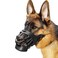 BARKLESS Basket Muzzle for Large Dogs Humane Muzzle to Prevent Biting and Scavenging Snapon Treat Cover Helps Dogs Acclimatize Mouth Cover Adjustable Mouth Guard for Positive Training Grooming