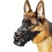 BARKLESS Basket Muzzle for Large Dogs Humane Muzzle to Prevent Biting and Scavenging Snapon Treat Cover Helps Dogs Acclimatize Mouth Cover Adjustable Mouth Guard for Positive Training Grooming