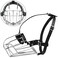 CleverTail Metal Husky Muzzle for Large Sized Dog Basket Muzzle for Dogs with Adjustable Leather Straps Steel Cage Dog Muzzle to Prevent Biting and Eating Mouth Guard for Large and Medium Dogs
