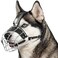 CleverTail Metal Husky Muzzle for Large Sized Dog Basket Muzzle for Dogs with Adjustable Leather Straps Steel Cage Dog Muzzle to Prevent Biting and Eating Mouth Guard for Large and Medium Dogs