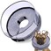 BARKLESS Dog Cone Inflatable Dog Cone After Surgery for Small Medium Breeds Soft Surgery Collar with Enhanced AntiLicking Guard Shield for Pets Patented Protective Donut Collar