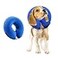 WOOVAN VST Comfortable Inflatable Cone Collar for DogsAdjustable Soft Pet Recovery Collar Prevent Pets from Touching Biting Scratching at Injuries Wounds M