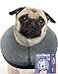 Loflaze Soft Inflatable Dog Cone Collar Alternative After Surgery Dog Neck Donut E Collar for Large Medium Small Dogs Cats Post Surgery Recovery Collar to Stop Licking Grey L