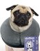 Loflaze Soft Inflatable Dog Cone Collar Alternative After Surgery Dog Neck Donut E Collar for Large Medium Small Dogs Cats Post Surgery Recovery Collar to Stop Licking Grey L