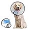 Supet Dog Cone Collar to Stop Licking Comfortable Elizabeth Recovery Collar for Large Medium Dogs After Surgery Soft Pet Neck Head Cone AlternativeL