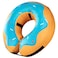 Grand Line Donut Inflatable Collar for Dogs and Cats Soft Recovery Dog Cone After Surgery Protective Pet Neck Cone for Small Medium Large Dogs Not Block Vision Blue M