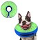 Supet Inflatable Dog Cone Collar Alternative After Surgery Doggie Neck Donut Collar Recovery ECollar for Post Surgery Soft Dog Cone for Small Medium Puppies Cats