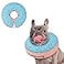 Supet Inflatable Dog Cone Collar for Large Medium Small Dogs Soft Cone Collar for Dogs Cats ECollar Doggie Neck Donut Dog Cone Alternative After Surgery
