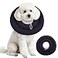 IDOMIK Dog Recovery Collar Waterproof Soft Dog Cone After Surgery Comfy Protective Elizabethan Collar Alternative for Dogs Cats Adjustable Pet Neck Donut Cone AntiLicking Biting WoundsGreyM