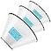 GLADOG Soft Dog Cone Collar 3 Similar Sizes per Set SML for Better Fit XL Single Size Cone for Dogs to Stop Licking Adjustable E Collar for Dogs After Surgery Elizabethan Collar for Dog