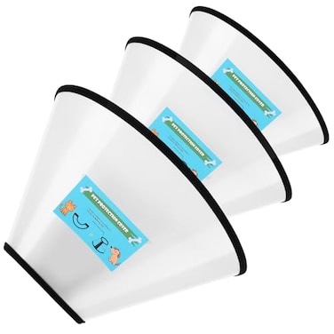 GLADOG Soft Dog Cone Collar 3 Similar Sizes per Set SML for Better Fit XL Single Size Cone for Dogs to Stop Licking Adjustable E Collar for Dogs After Surgery Elizabethan Collar for Dog
