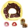 leeper Soft Dog Cone Lightweight Elizabethan Collar for Dogs Adjustable Soft Cones for DogsCats to Stop Licking After Surgery Cute Donut Cone of Shame Alternatives for Pets Small