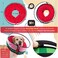 Mariyago Inflatable Dog Cone Collar with Enhanced AntiLicking Soft Neck Donut for Dogs Cats Recovery Pet Cone Collar After Surgery for Large Medium Small Dogs Watermelon Medium