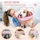 Supet Raised Inflatable Dog Cone Collar to Stop Licking Soft Dog Cone Alternative After Surgery Doggie Neck Donut Collar for Small Medium Large Dogs