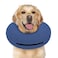 Supet Inflatable Dog Cone Collar for Dogs to Stop Licking Dog Donut Collar After Surgery Soft Pet Cone for Small Medium Large Dogs