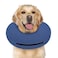 Supet Inflatable Dog Cone Collar for Dogs to Stop Licking Dog Donut Collar After Surgery Soft Pet Cone for Small Medium Large Dogs