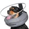 BARKLESS Donut Cone for Large Dogs Protective Collar After Surgery to Stop Licking Patented Blow up Dog Surgery Collar with Transparent Shield Inflatable Pillow Cone for Labrador Rottweiler