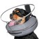 BARKLESS Donut Cone for Large Dogs Protective Collar After Surgery to Stop Licking Patented Blow up Dog Surgery Collar with Transparent Shield Inflatable Pillow Cone for Labrador Rottweiler