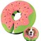 Gimars Inflatable Dog Cone Alternative Dog Donut Collar After Surgery Soft Neck Pillow Recovery Cone Elizabethan Collar Alternative for Medium Dogs