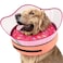 Supet Raised Inflatable Dog Cone Collar to Stop Licking Soft Dog Cone Alternative After Surgery Doggie Neck Donut Collar for Small Medium Large Dogs