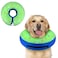 Supet Inflatable Dog Cone Collar Alternative After Surgery Dog Neck Donut Collar Recovery E Collar for Neuter Soft Dog Cone for Small Medium Large Dogs