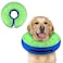Supet Inflatable Dog Cone Collar Alternative After Surgery Dog Neck Donut Collar Recovery E Collar for Neuter Soft Dog Cone for Small Medium Large Dogs