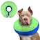 Supet Inflatable Dog Cone Collar Alternative After Surgery Dog Neck Donut Collar Recovery E Collar for Neuter Soft Pet Cone for Small Medium Large Dogs