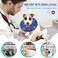 Supet Inflatable Dog Cone Collar Alternative After Surgery Dog Neck Donut Collar Recovery E Collar Soft Pet Cone for Small Medium Large Dogs