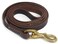 YOOGAO Pet Genuine Leather Dog Training Leash 46 ft Length 35 inch Width for Medium and Large Dogs4 feet