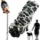 AncBace Dog Leash Metal Leashes Chain Rope with Pet Collar Training Walking Leads Heavy Duty Anti Bite 360 Hook for Medium and Large Dogs XLarge