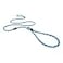 EzyDog Luca Slip Lead Dog Leash Dual Function Premium Heavy Duty Rope Leash for Dogs that Pull Slip Leash Gentle Lead Head Halter for Small Dogs 55ft x 23 Blue