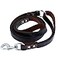 DAIHAQIKO Leather Dog Leash Traffic 6ft Heavy Duty Training for Large Medium Small Breed Dog Brown Double Handle Pet Leashes 6FT 45 Brown
