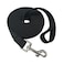 MANDAO Nylon Training Dog Leash for Small Medium Large Dogs 15ft 20ft 30ft 50ft Long Leash DogPuppy Lead for Obedience Recall Training Camping 1 x 15ft Black