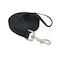 MANDAO Nylon Training Dog Leash for Small Medium Large Dogs 15ft 20ft 30ft 50ft Long Leash DogPuppy Lead for Obedience Recall Training Camping 15ft Black