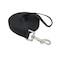 MANDAO Nylon Training Dog Leash for Small Medium Large Dogs 15ft 20ft 30ft 50ft Long Leash DogPuppy Lead for Obedience Recall Training Camping 15ft Black