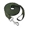MANDAO Nylon Training Dog Leash for Small Medium Large Dogs 15ft 20ft 30ft 50ft Long Leash DogPuppy Lead for Obedience Recall Training Camping 20ft Green