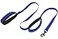 Waggin Tails Double Handle Dog Leash 5ft Long Heavy Duty Dog Leash with Paded Traffic Handles for Extral Control and Training Dual Handles Leads Large Medium Small Dogs Royal Blue