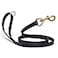 Viper Biothane K9 Working Dog Leash Waterproof Lead for Tracking Training Schutzhund OdorProof Long Line with Solid Brass Snap for Puppy Medium and Large Dogs 4ft Black
