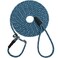 SEPXUFORE 30FT Long Slip Lead Dog Leash 12FT 20FT 50FT AntiChoking Reflective Nylon Rope Training Leash for Medium Small Dogs Outdoor Behavior Active Playing Blue