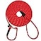 SEPXUFORE Reflective Long Slip Lead Dog Leash AntiChoking 12 FT20 FT30 FT50 FT Rope Training Leash for Medium Dogs Small Puppy Pets 12ft red