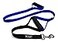 Leash Boss Original Heavy Duty Dog Leash for Large Dogs No Pull Double Handle Training Lead for Walking Big Dogs Dog Leashes with Padded Handle for Control and Safety Blue